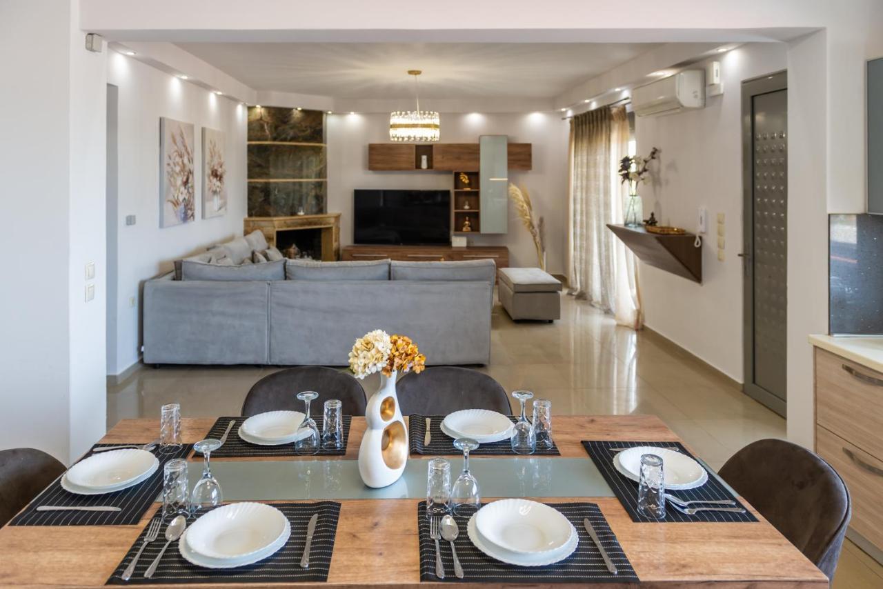 Apartmán Odyssea Seaside With Sea View And Pool Kremastí